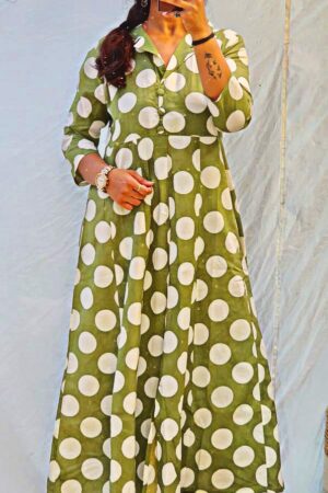 💜✨ NEW ARRIVAL - POLKA DOT MAGIC KURTI ✨💜