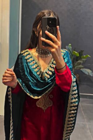 Launching New Designer Party Wear Look Top-Dupatta and Fully Stiched Bottom.