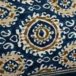 Premium Ikat Print King Size Bedsheet with 2 Pillow Cover - Five