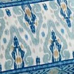 Premium Ikat Print King Size Bedsheet with 2 Pillow Cover - Eight