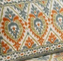 Premium Ikat Print King Size Bedsheet with 2 Pillow Cover - Eleven