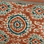 Premium Ikat Print King Size Bedsheet with 2 Pillow Cover - Thirteen