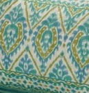 Premium Ikat Print King Size Bedsheet with 2 Pillow Cover - Sixteen
