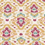 Premium Ikat Print King Size Bedsheet with 2 Pillow Cover - Eighteen