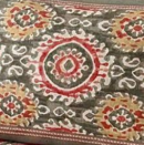 Premium Ikat Print King Size Bedsheet with 2 Pillow Cover - Nineteen