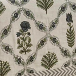 Premium Ikat Print King Size Bedsheet with 2 Pillow Cover - Twenty-Three