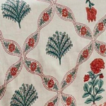 Premium Ikat Print King Size Bedsheet with 2 Pillow Cover - Twenty-Four