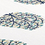 Beautiful Collection Single Size Bedsheet With 1 Zipped Pillow Cover - Five