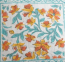 Cotton Cushion Covers Set of 5 – Hand Block Printed (12x12 Inch) - FOUR