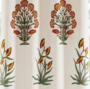 HAND BLOCK PRINTED PREMIUM COTTON CURTAINS - Seven