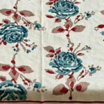 Jaipuri Printed 100% Cotton Table Cover for 6 Seater (60x90 Inch) - TWENTY