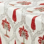 Jaipuri Printed 100% Cotton Table Cover for 6 Seater (60x90 Inch) - FORTY - TWO