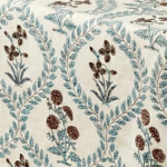 Jaipuri Printed 100% Cotton Table Cover for 6 Seater (60x90 Inch) - FOURTEEN