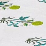 Premium Hand Block Printed Cotton Diwan Set (8 Pieces) - FOURTEEN