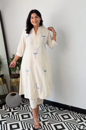 Beautiful Cotton Embroidery work CO-ORD sets