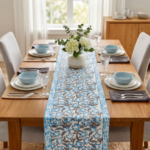 HANDBLOCK TABLE RUNNER (4 Seater) - TEN