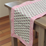 HANDBLOCK TABLE RUNNER (4 Seater) - NINE