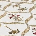 Premium Hand Look King Size Bedsheet with 2 Reversible Pillow Cover - Pattern 26