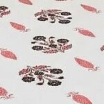 Premium Hand Look King Size Bedsheet with 2 Reversible Pillow Cover - Pattern 33