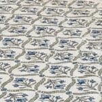 Premium Hand Look King Size Bedsheet with 2 Reversible Pillow Cover - Pattern 36