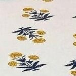 Premium Hand Look King Size Bedsheet with 2 Reversible Pillow Cover - Pattern 43