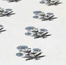 Premium Hand Look King Size Bedsheet with 2 Reversible Pillow Cover - Pattern 44