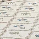 Premium Hand Look King Size Bedsheet with 2 Reversible Pillow Cover - Pattern 52