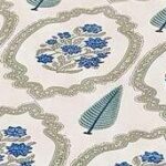 Premium Hand Look King Size Bedsheet with 2 Reversible Pillow Cover - Pattern 63