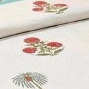 Premium Hand Look King Size Bedsheet with 2 Reversible Pillow Cover - Pattern 57