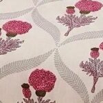 Premium Hand Look King Size Bedsheet with 2 Reversible Pillow Cover - Pattern 7