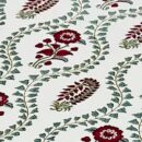 Premium Hand Look King Size Bedsheet with 2 Reversible Pillow Cover - Pattern 68